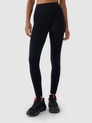 4F Legginsy funkcyjne w kolorze czarnym rozmiar: XS/S. Czarne legginsy 4f, s, bez wzorów, z materiału, długie. Za 52.79 zł.