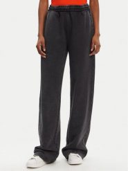 HUGO Spodnie dresowe Nolasa_B 50545019 Czarny Loose Fit. Czarne spodnie dresowe Hugo, l, bez wzorów, z bawełny. Za 549.99 zł.