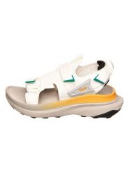 Teva Sandały trekkingowe "Aventrail" w kolorze kremowym rozmiar: 41. Brązowe sandały Teva, bez wzorów, z materiału, z otwartym noskiem, bez obcasa, na płaskiej podeszwie, bez zapięcia. Za 343.41 zł.