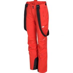 Spodnie narciarskie damskie SPDN300 - czerwony. Spodnie narciarskie marki 4f. W wyprzedaży za 199.99 zł.