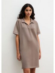 Marc O´Polo Bodywear Sukienka w kolorze szarobrązowym rozmiar: L. Brązowe sukienki l, bez wzorów, bez kołnierzyka, bez ramiączek, midi. Za 174.95 zł.