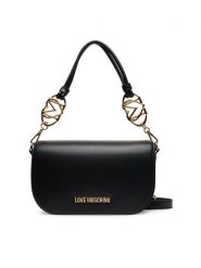 LOVE MOSCHINO Torebka JC4049PP1NLF0000 Czarny. Czarne torebki klasyczne Love Moschino, bez wzorów, ze skóry, bez dodatków. Za 949.99 zł.