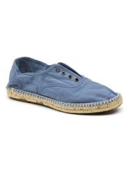 Natural world Espadryle w kolorze niebieskim rozmiar: 36. Niebieskie espadryle Natural World, bez wzorów, bez obcasa, bez zapięcia. Za 126.99 zł.