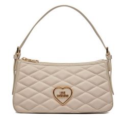 Torebka LOVE MOSCHINO. Brązowe torebki klasyczne Love Moschino, bez wzorów, bez dodatków. Za 469.99 zł.