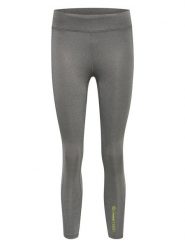 Hummel Legginsy sportowe "GG12" w kolorze szarym rozmiar: XL. Szare legginsy Hummel, xl, bez wzorów, z materiału, z podwyższonym stanem. Za 61.46 zł.