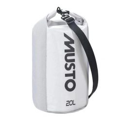 Wodoodporna torba Musto 2.0 20 L. Czarne torby na ramię Musto, bez wzorów, z materiału, klasyczne, na ramię, duże, bez dodatków. Za 189.99 zł.