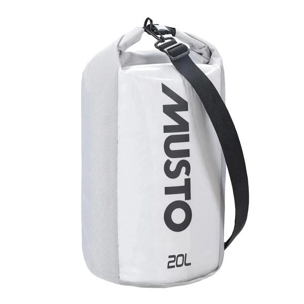 Wodoodporna torba Musto 2.0 20 L. Czarne torby na ramię Musto, bez wzorów, z materiału, klasyczne, na ramię, duże, bez dodatków. Za 159.99 zł.