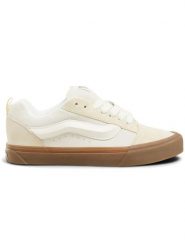 Vans Skórzane sneakersy "Knu Skool" w kolorze beżowym rozmiar: 38. Brązowe trampki Vans, bez wzorów, bez zapięcia. Za 290.57 zł.