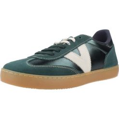 Buty VICTORIA BERLIN METAL Zielony. Zielone trekkingi VICTORIA, ze skóry, trekkingowe. Za 361.05 zł.