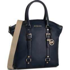 Torebka MICHAEL MICHAEL KORS - Bedford Legacy 30F9G06T7L Navy. Niebieskie shopper MICHAEL Michael Kors, z aplikacjami, ze skóry, zdobione, bez dodatków. Za 1,699.00 zł.