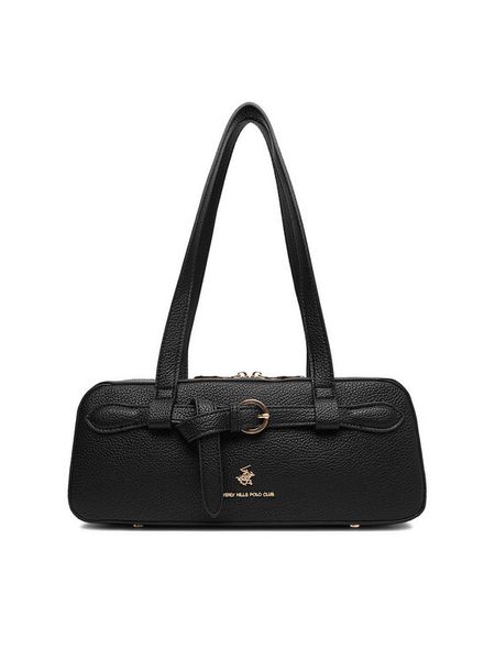 Beverly Hills Polo Club Torebka CEO-BHPC-C-003-09 Czarny. Czarne torebki klasyczne Beverly Hills Polo Club, bez wzorów, z materiału, bez dodatków. Za 219.99 zł.