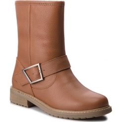 Botki EMU AUSTRALIA - Duke W11898 Clay. Brązowe botki EMU Australia, bez wzorów, ze skóry, bez obcasa, na obcasie, bez zapięcia. W wyprzedaży za 509.00 zł.