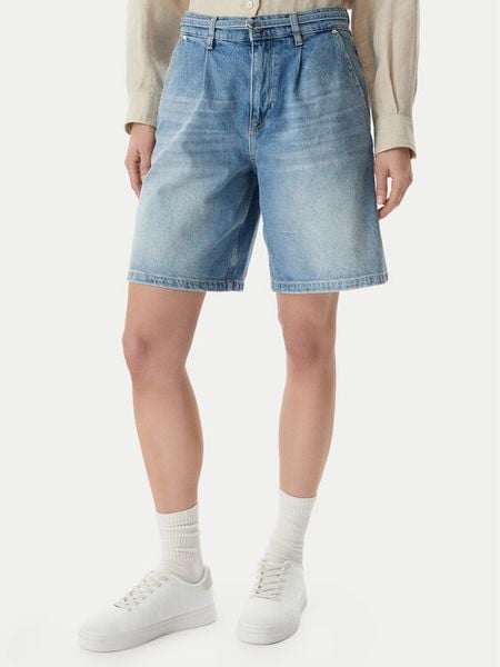 JOOP! Jeans Szorty jeansowe Eike 30102876 Niebieski. Niebieskie szorty Joop! Jeans, bez wzorów, z bawełny. Za 531.99 zł.
