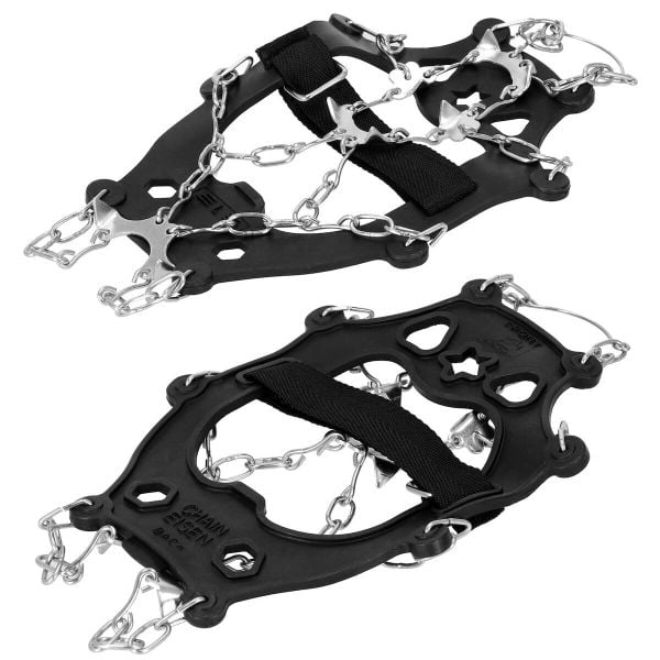 Raczki na buty Springos stalowe antypoślizgowe rozmiar 41-45. Czarne trekkingi SPRINGOS, trekkingowe. Za 21.99 zł.