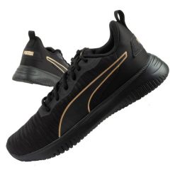 Buty sportowe sneakersy damskie Puma Flyer Flex. Czarne obuwie sportowe Puma, bez zapięcia. Za 169.00 zł.