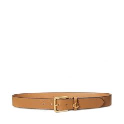 Pasek Damski LAUREN RALPH LAUREN. Brązowe paski Lauren Ralph Lauren, bez wzorów. Za 289.99 zł.