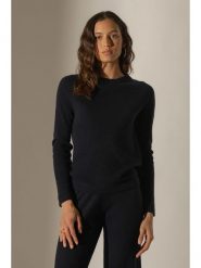 Perfect Cashmere Kaszmirowy sweter "Whitney" w kolorze granatowym rozmiar: S. Niebieskie swetry Perfect Cashmere, s, bez wzorów, z kaszmiru, bez ramiączek. Za 304.99 zł.