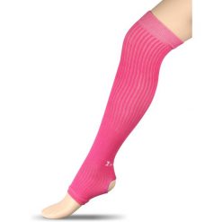 Getry kompresyjne do gimnastyki i tańca INDIGO. Czerwone legginsy sportowe INDIGO SPORTS, bez wzorów, z materiału, do biegania. Za 58.00 zł.