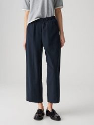 OPUS Spodnie w kolorze granatowym rozmiar: 36. Niebieskie spodnie materiałowe Opus, bez wzorów, z materiału. Za 235.50 zł.