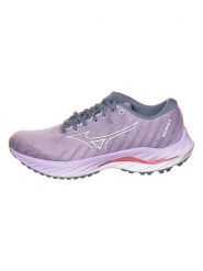 Mizuno Buty "Wave Inspire 19" w kolorze fioletowym do biegania rozmiar: 40. Różowe obuwie sportowe Mizuno, z materiału, bez zapięcia, do biegania. Za 338.21 zł.