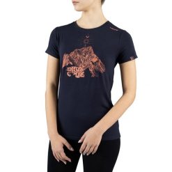 T-shirt damski Viking Bamboo Hopi Lady. Niebieskie t-shirty Viking, m, bez wzorów, bez kołnierzyka, bez ramiączek. W wyprzedaży za 97.43 zł.