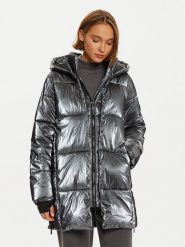 LOLA CASADEMUNT Płaszcz zimowy LF2401024 Szary Regular Fit. Szare płaszcze LOLA CASADEMUNT, na zimę, m, bez wzorów, z syntetyku, bez kaptura. Za 889.99 zł.