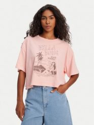Billabong T-Shirt Island Memories EBJZT00427 Koralowy Oversize. Pomarańczowe t-shirty Billabong, l, bez wzorów, z bawełny, bez kołnierzyka, bez ramiączek. Za 79.99 zł.