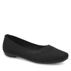 Baleriny Jenny Fairy. Czarne baleriny Jenny Fairy, bez wzorów, bez obcasa. Za 69.99 zł.