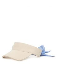 KARL LAGERFELD Daszek B2W33056 Kremowy. Białe rękawiczki KARL LAGERFELD, bez wzorów, z bawełny. Za 339.99 zł.