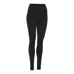 Damskie legginsy jeździeckie z pełną przyczepnością Equipage Kendra. Czarne legginsy EQUIPAGE, s, bez wzorów, z elastanu, z podwyższonym stanem. Za 234.00 zł.