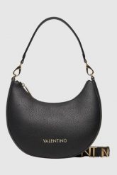 VALENTINO Czarna torebka księżyc Alexia Hobo Bag. Czarne torebki klasyczne Valentino by Mario Valentino, bez wzorów, bez dodatków. W wyprzedaży za 382.99 zł.
