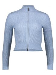 ONLY Kardigan "Senta" w kolorze błękitnym rozmiar: M. Niebieskie kardigany Only, m, bez wzorów, prążkowane. Za 104.99 zł.