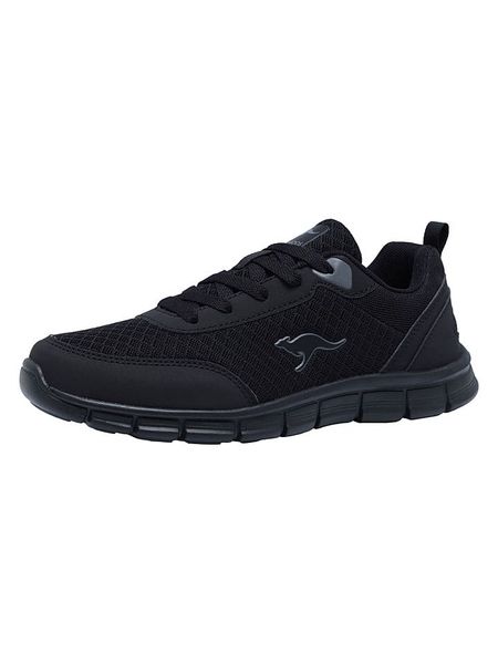 Kangaroos Sneakersy "K-RF Bethy" w kolorze czarnym rozmiar: 42. Czarne trampki KangaROOS, bez wzorów, z materiału, bez zapięcia. Za 109.95 zł.
