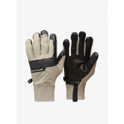 Rękawiczki Black Diamond Alpine Softshell Gloves. Brązowe rękawiczki Black Diamond, bez wzorów, z softshellu, sportowe. Za 299.99 zł.