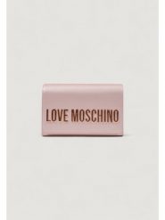 LOVE MOSCHINO Torebka JC4103PP1MKD197A Różowy. Czerwone torebki klasyczne Love Moschino, bez wzorów, ze skóry, bez dodatków. Za 389.99 zł.