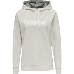 Damska bluza z kapturem Hummel Hmlgo Logo. Brązowe bluzy Hummel, xs, bez wzorów, z kapturem. Za 202.50 zł.