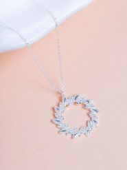 Lodie Silver Srebrny naszyjnik z zawieszką rozmiar: onesize. Szare naszyjniki Lodie Silver, z cyrkonią, srebrne. Za 91.56 zł.