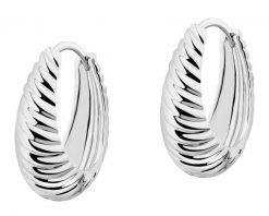 Kolczyki srebrne. Szare kolczyki Apart, srebrne. Za 229.00 zł.