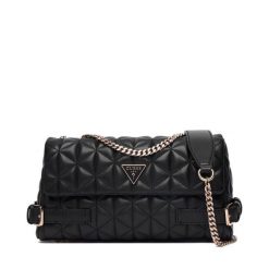 Torebka Guess. Czarne torebki klasyczne Guess, z aplikacjami, bez dodatków. Za 589.99 zł.