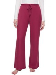 Triumph Spodnie w kolorze jagodowym rozmiar: 44. Różowe spodnie materiałowe Triumph, bez wzorów, z materiału, z podwyższonym stanem. Za 71.95 zł.
