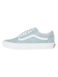Vans Skórzane sneakersy "Old Skool" w kolorze turkusowym rozmiar: 36. Niebieskie trampki Vans, bez wzorów, bez zapięcia. Za 202.45 zł.