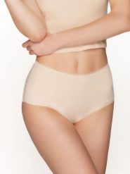 Figi Model BBL 155 Beige - Babell. Brązowe figi Babell, l, bez wzorów, z bawełny. Za 75.60 zł.