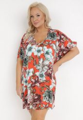 Pomarańczowa Sukienka z Wiskozy Irima. Brązowe sukienki Born2be, na lato, m, z aplikacjami, z wiskozy, bez kołnierzyka, bez ramiączek, mini. Za 54.99 zł.