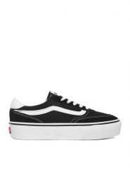 Vans Tenisówki C-BROOKLYN LS PLATFORM VN000DC4BA21 Czarny. Czarne trampki Vans, bez wzorów, z materiału, bez zapięcia. Za 339.99 zł.