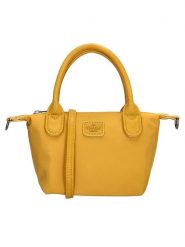 Charm Torebka "Buckingham Mono" w kolorze musztardowym - 18 x 13 x 9 cm rozmiar: onesize. Żółte torby na ramię Charm, bez wzorów, z materiału, przez ramię, bez dodatków. Za 56.99 zł.