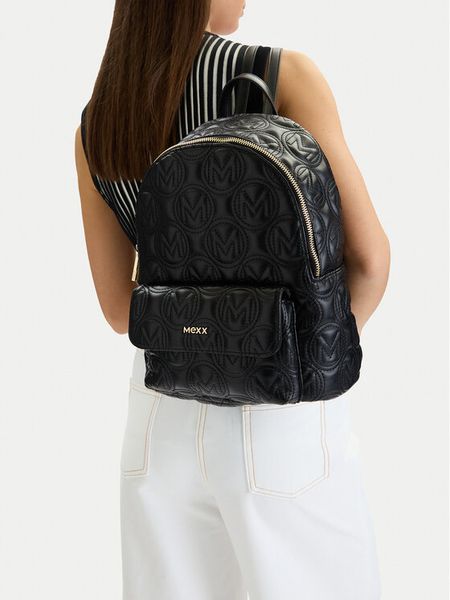 MEXX Plecak CEO-MEXX-AJ-003-09 Czarny. Czarne plecaki Mexx, bez wzorów, z materiału. Za 219.99 zł.