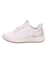 Legero Skórzane sneakersy "Essence" w kolorze białym rozmiar: 37,5. Białe trampki Legero, bez wzorów, z nubiku, bez zapięcia. Za 217.99 zł.