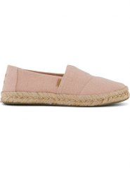 TOMS Espadryle w kolorze jasnoróżowym rozmiar: 37. Różowe espadryle Toms, bez wzorów, bez obcasa, bez zapięcia. Za 184.89 zł.
