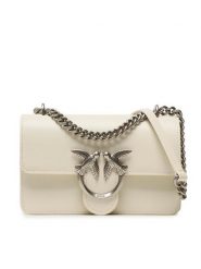 Pinko Torebka Love One Mini Dc . PE 23 PLTT 100074 A0F1 Écru. Torebki klasyczne Pinko, bez wzorów, ze skóry, bez dodatków. Za 869.99 zł.