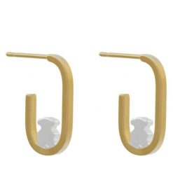 Kolczyki TOUS. Żółte kolczyki Tous, złote. Za 579.99 zł.